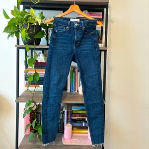 Topshop Jamie Jeans in Mid Wash